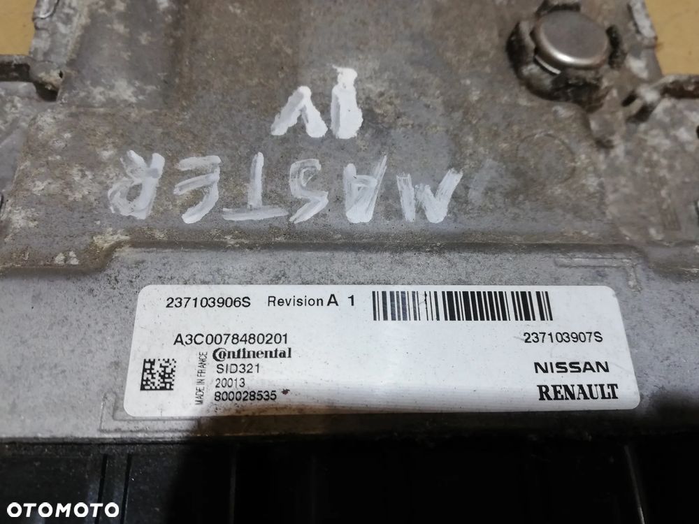 Renault Master 3-4 2020 Sterownik silnika A3C0078480201 - 4