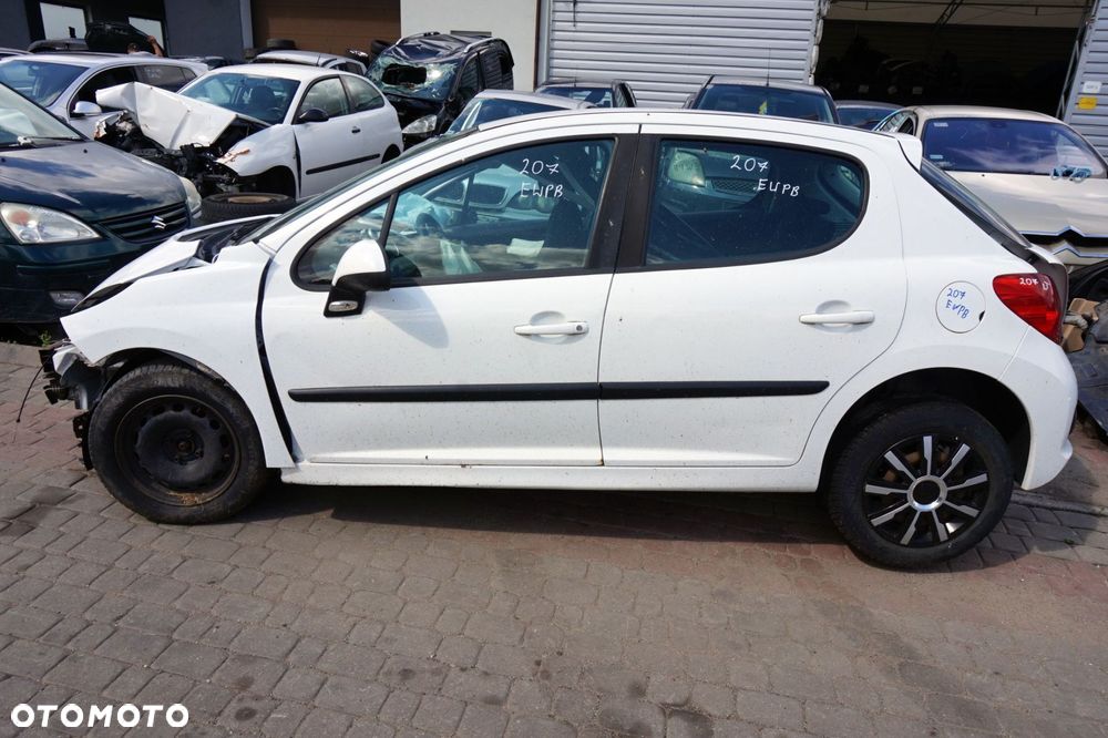 PEUGEOT 207 LIFT 5D HB 2010 EWPB 1.4 HDI DV4TD 68KM 20CQ55 BIAŁY na części - 2
