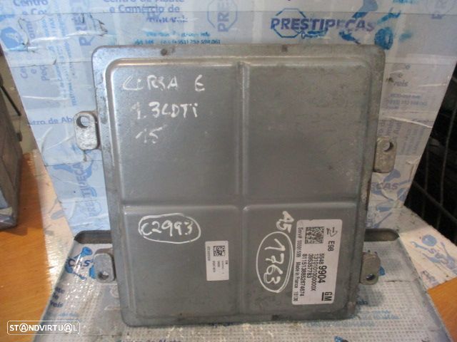 Centralina 55489904  395357783 OPEL CORSA E 2015 1.3CDTI 75CV 3P BRANCO ORIGINAL - 2