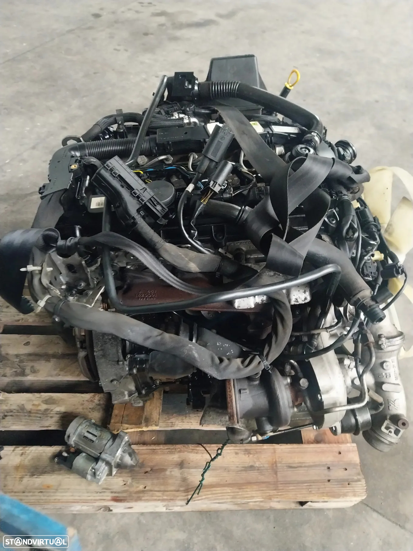 Motor Mercedes sprinter 313 cdi ano 2013 Ref: 651 955 - 10