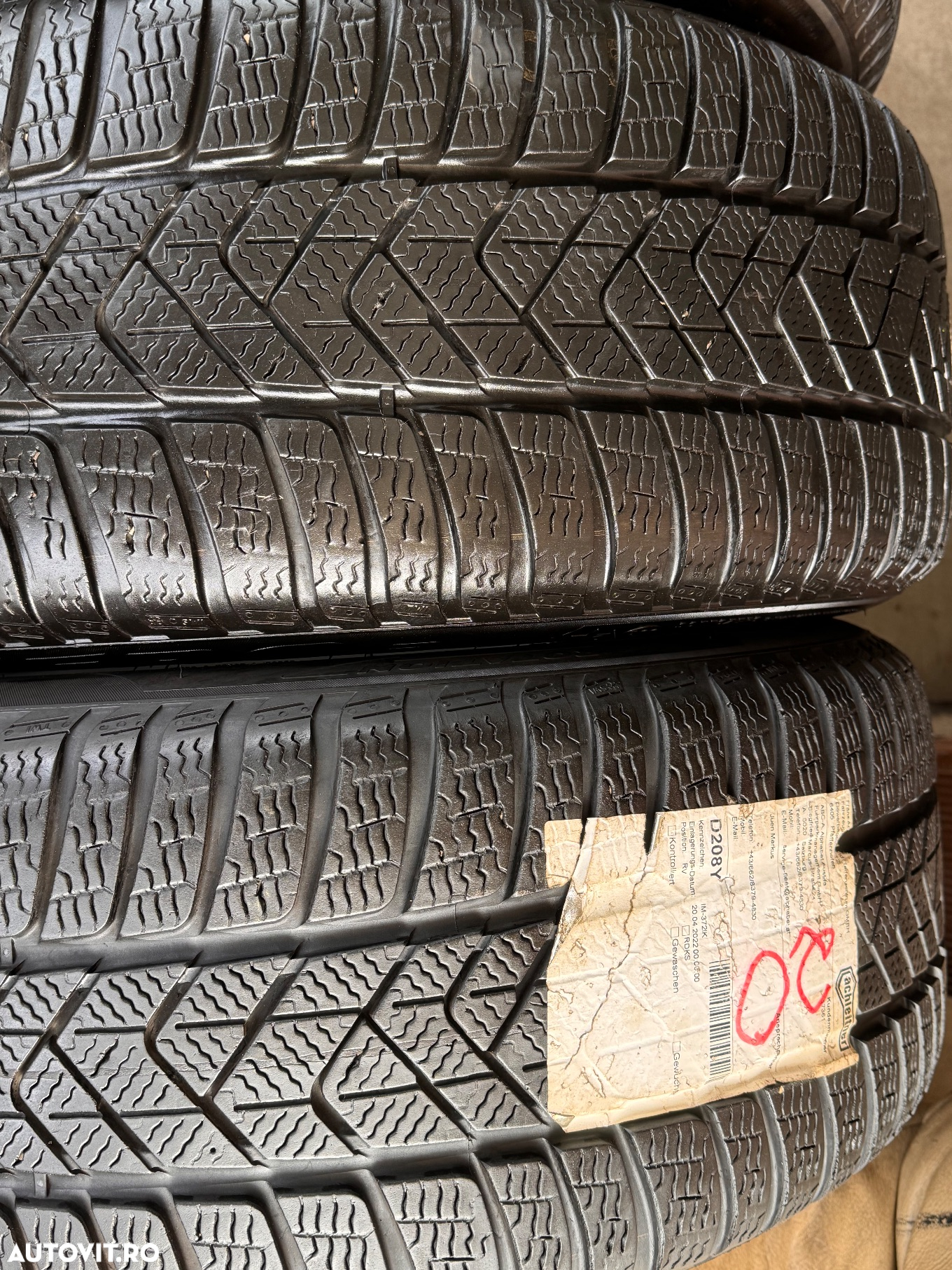 Vând jante originale BMW G30-31 pe 18” cu anvelope de iarnă - 13