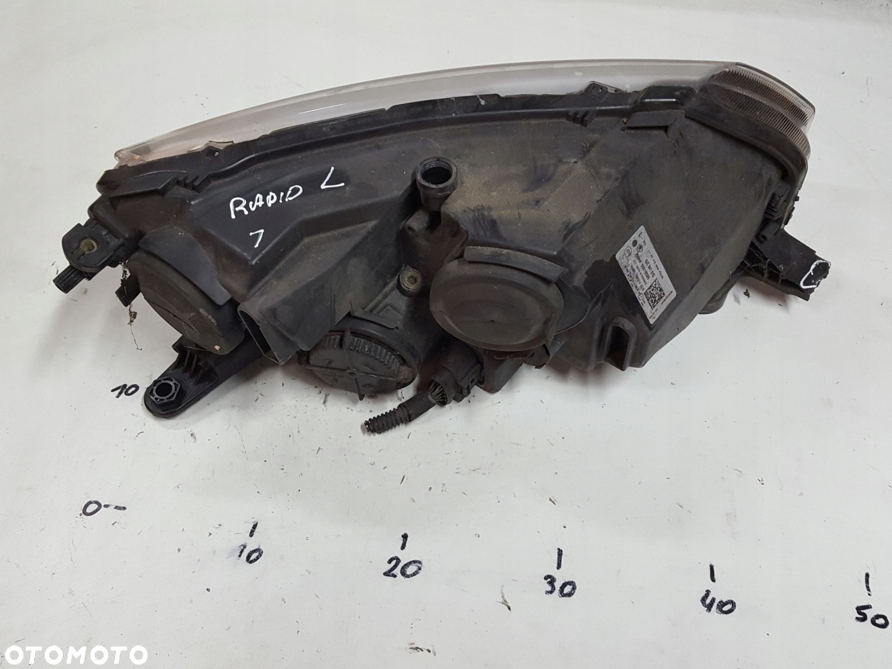 SKODA RAPID 12-17r LAMPA LEWA PRZÓD ANGLIK - 5