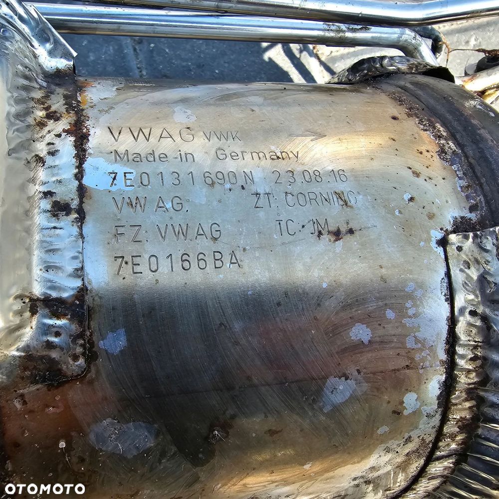 VW T6 2.0 TDI katalizator filtr DPF 7E0253461AB 7E0131690N 7E0131723P - 8