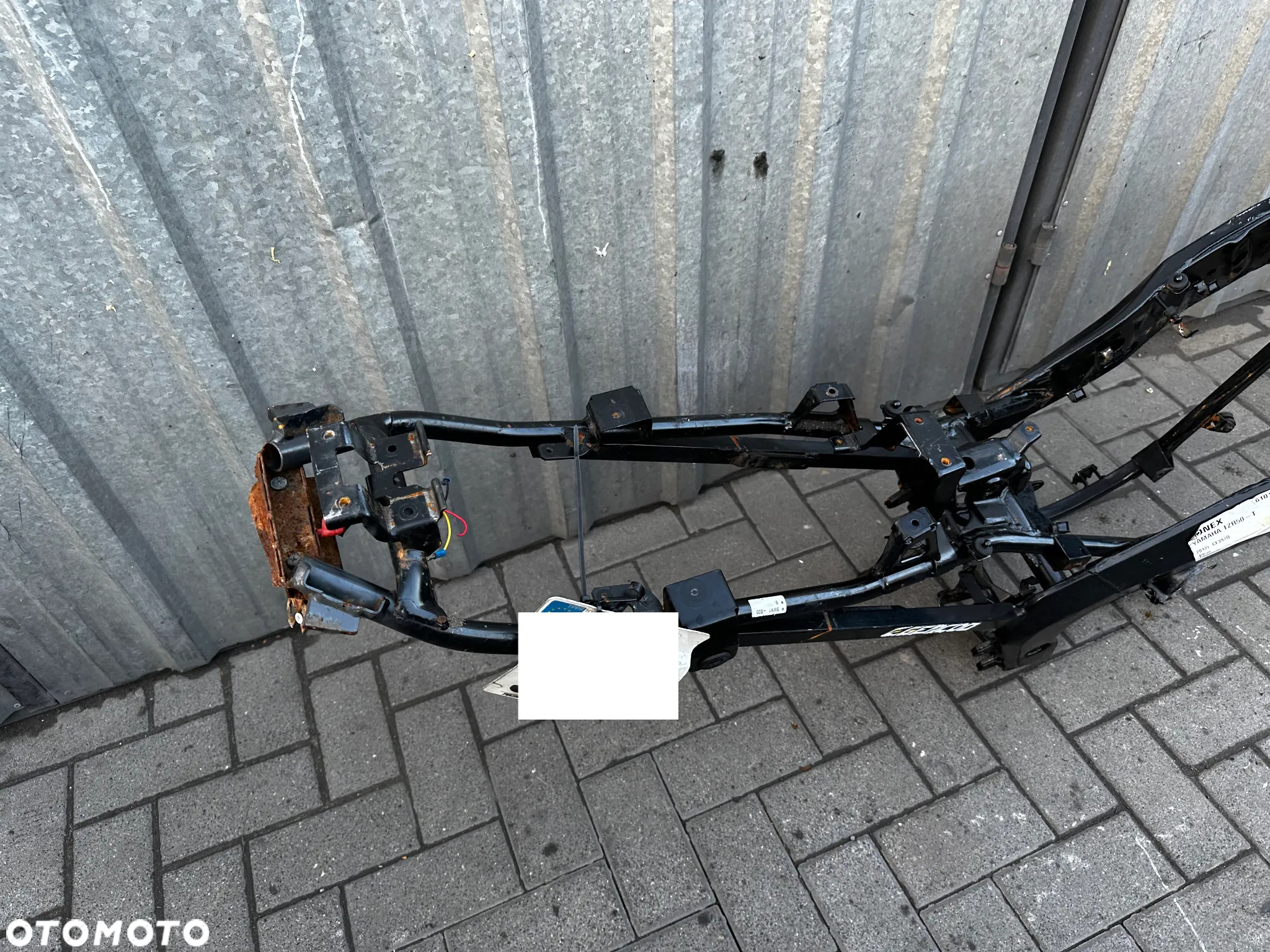 Rama dokumenty Yamaha TZR 50   2012R - 7