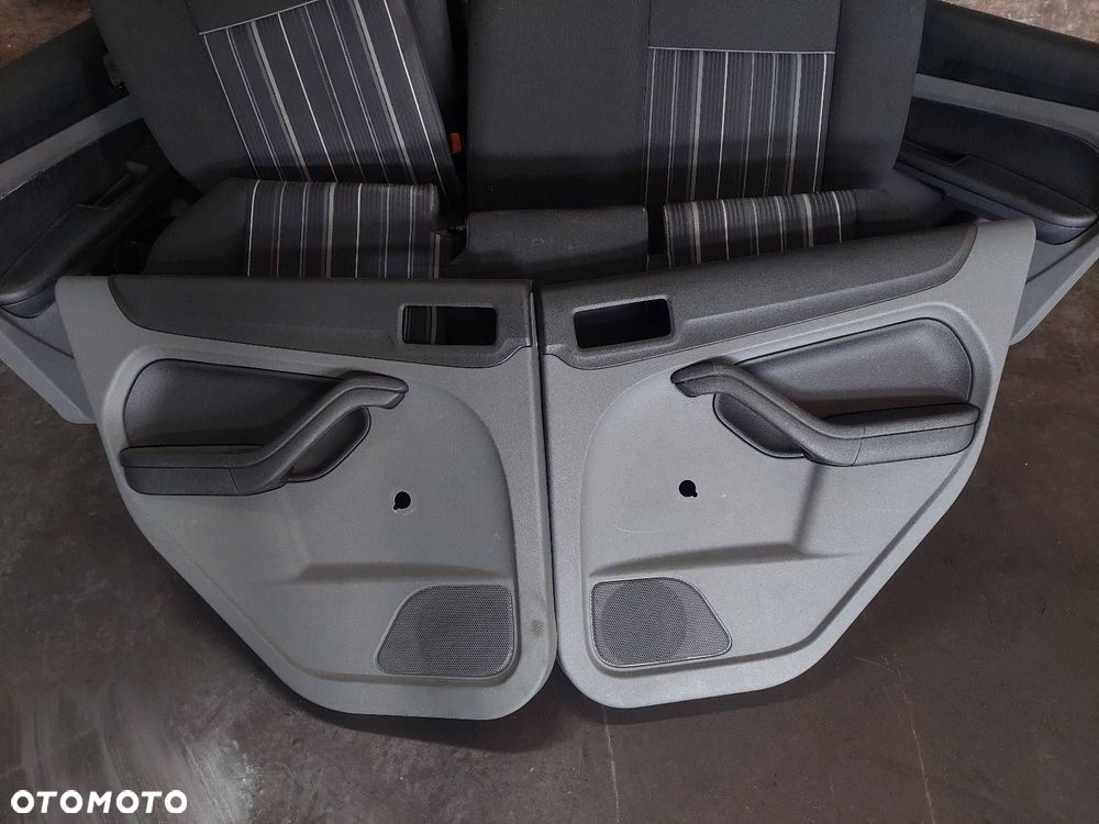 FOTELE KOMPLET LEWY PRAWY KANAPA TYŁ + BOCZKI FORD FOCUS MK2 II LIFT - 10