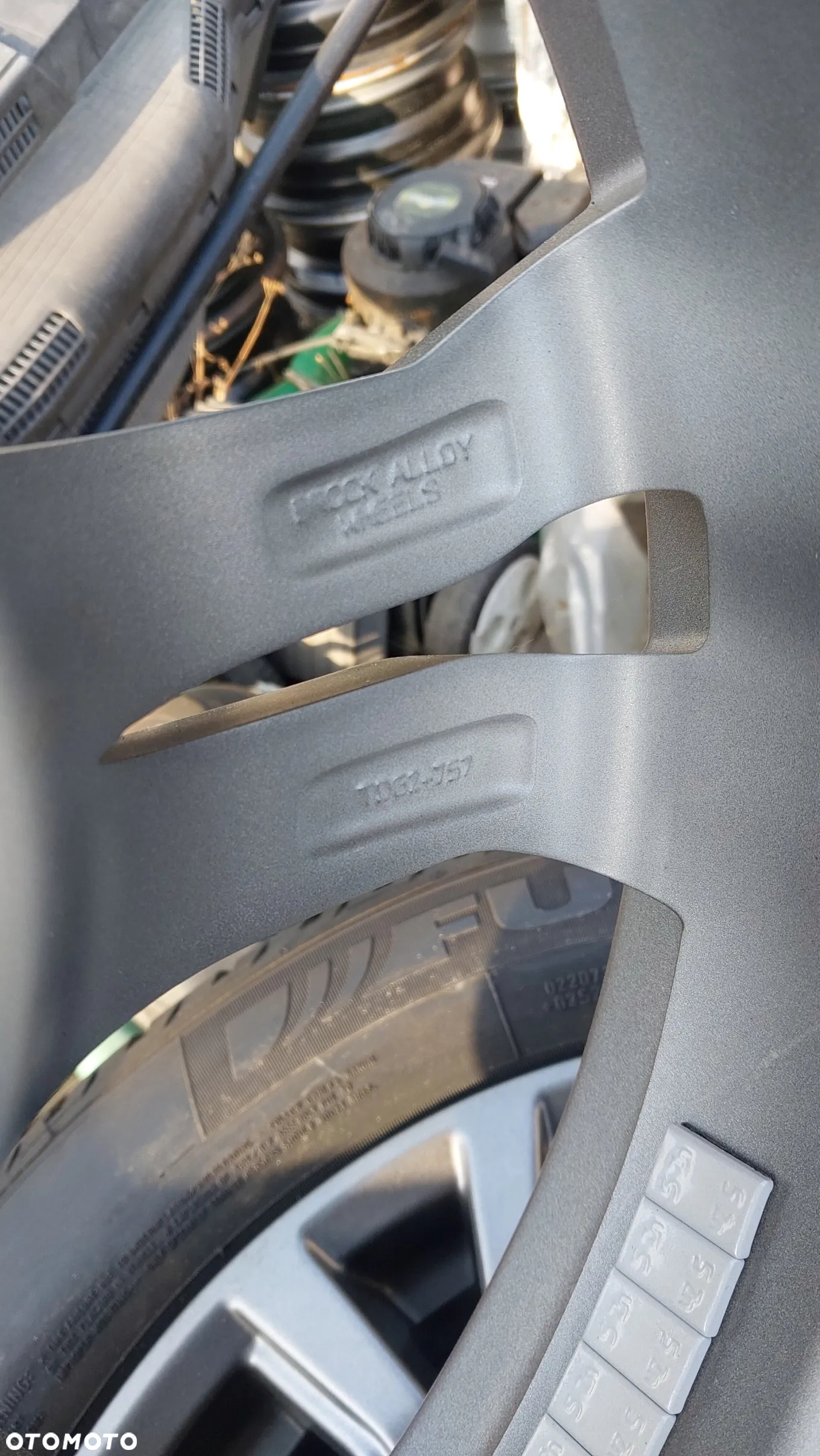 Komplet kol zimowych TOYOTA 17'' 5x114 ET39 7,5J CAMRY RAV4 auris  CzujnikiTPMS - 9
