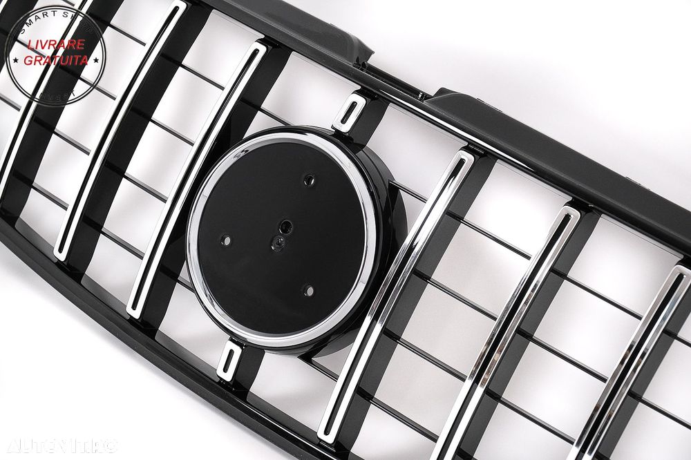 Grila Centrala Smart ForTwo C453 A453 Coupe Cabrio (2014-2019) GTR Design- livrare gratuita - 4