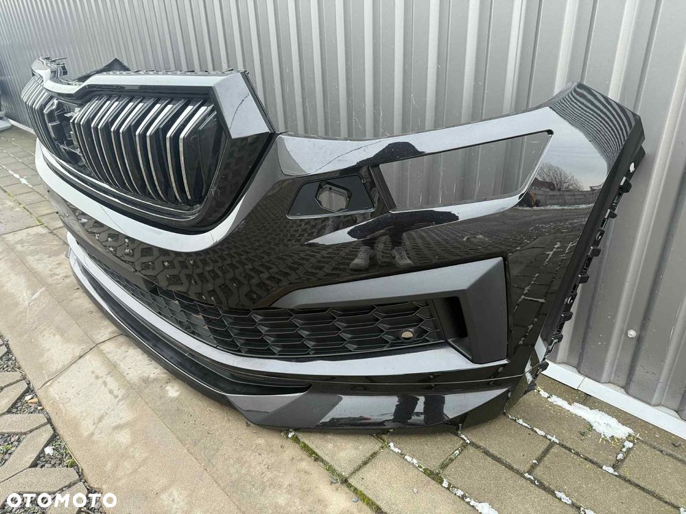 Skoda Kodiaq I Lift Sportline Zderzak Przód Przedni Kompletny 4xPDC Radar Spryskiwacze LF9R 21-24 - 4