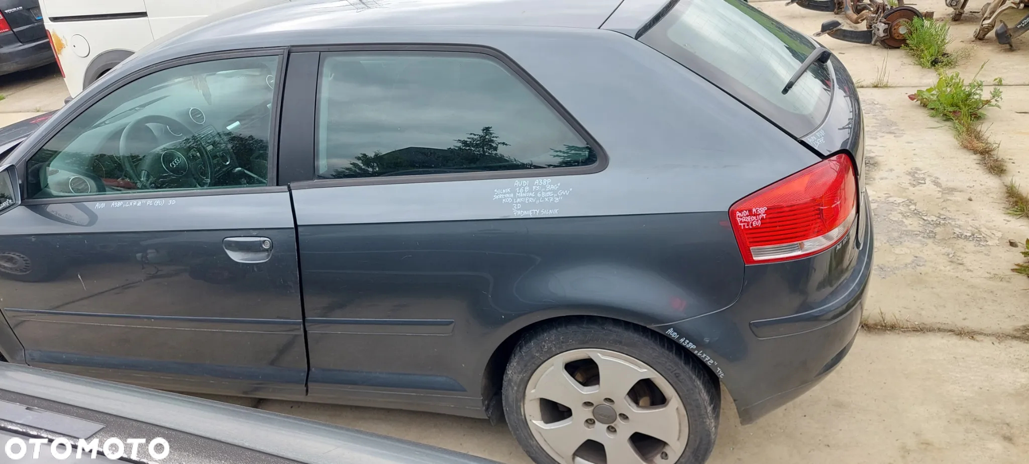 AUDI A38P "LX7Ż" WSZYSKIE CZĘŚCI - 16