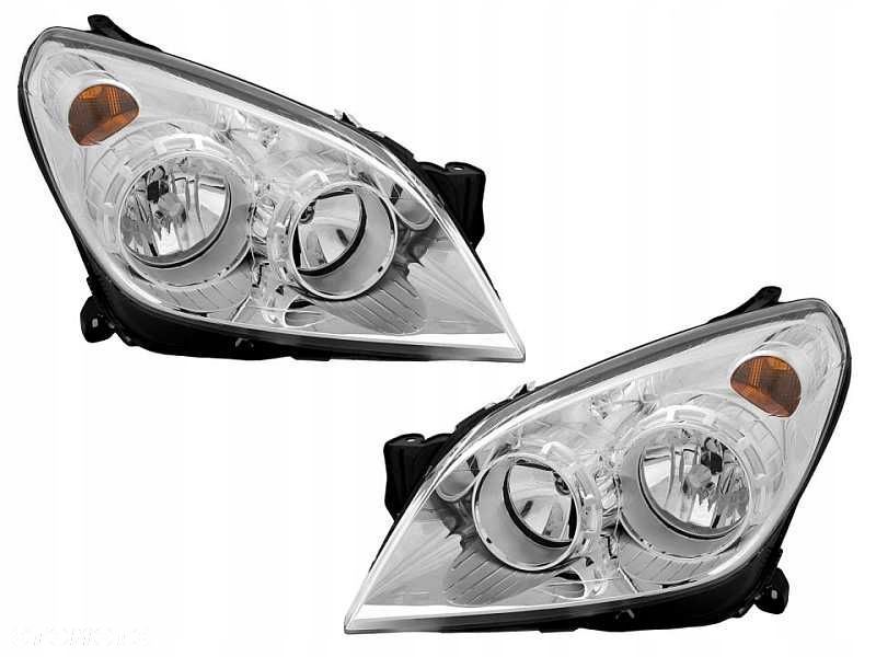 Lampa Reflektor Opel Astra H 2003-12 Nowy Srebrny - 1