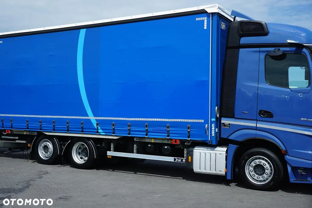 Mercedes-Benz ACTROS / 2545 / ACC / E 6 / MP 5 / ZESTAW PRZESTRZENNY 120 M 3 / BDF 2 X 7,82 M - 34