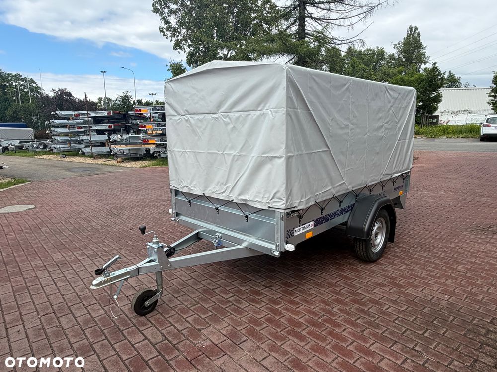 Niewiadów Przyczepa Niewiadów N426U 260x138x35cm z plandeką 1 oś 750kg burty boczne 2mm  MOTOMUS dostawa pod dom - 6