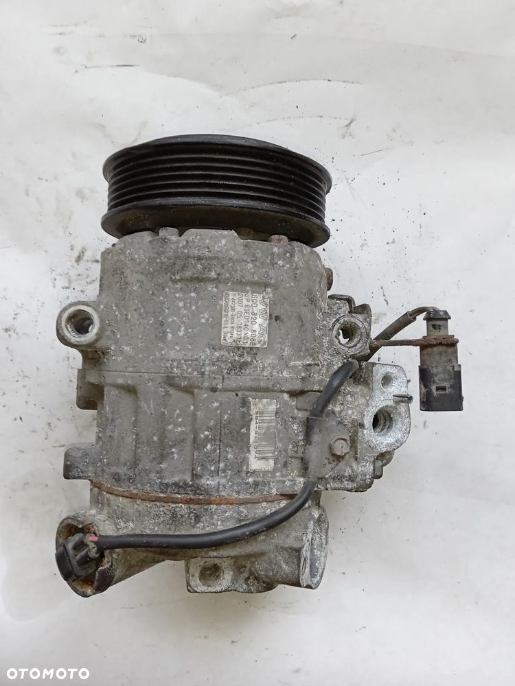 SPRĘŻARKA KOMPRESOR KLIMATYZACJI SKODA FABIA II 6Q0820808E - 2