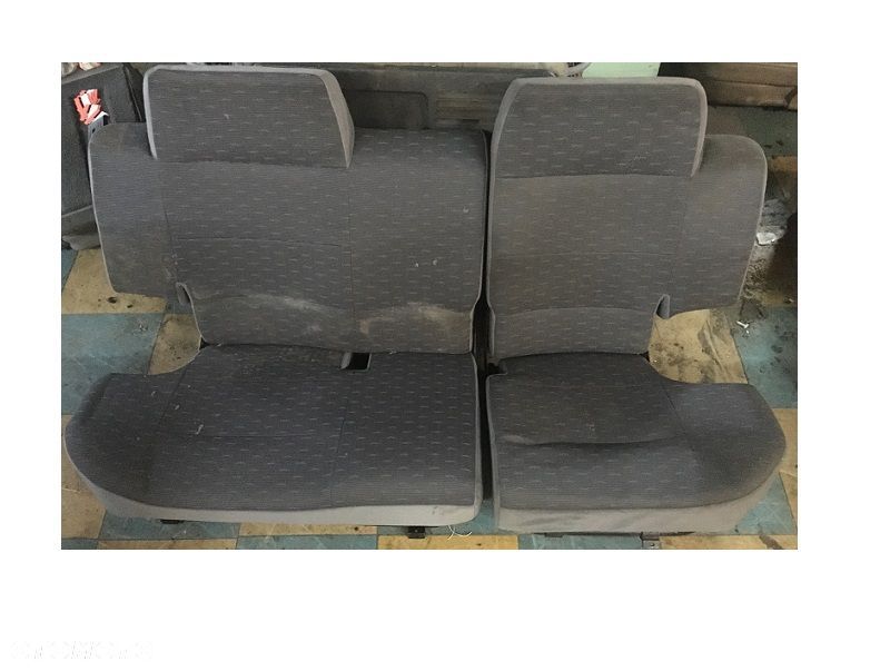 Kanapa tylna siedzenia materiał Land Rover Discovery 1 I - 1
