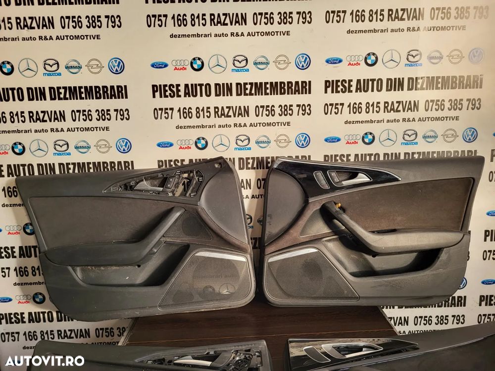 Fete Fata Tapiterie Usa Fata Spate Audi A6 C7 Dupa 2012 - Dezmembrez Audi A6 C7 - Dezmembrari Arad - 5