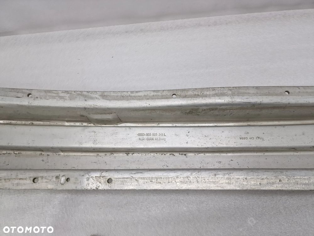 AUDI A4 B6 / B7 8E0 01-08 BELKA TYLNA TYLNIA TYŁ / POD ZDERZAK , NR 8E0807313L , NR AUKCJI BEL33 - 8