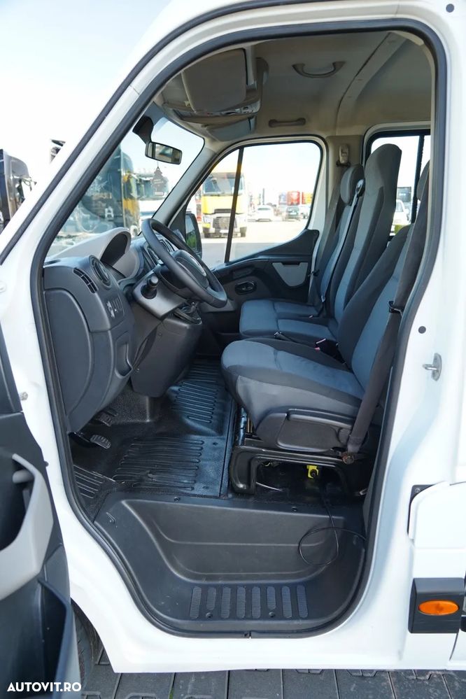 Renault MASTER / DCI 150 / BASCULATOR / CAMION CU TRACȚIE MIXĂ 7 LOCURI / MANUAL / DOUĂ RULOURI - 24