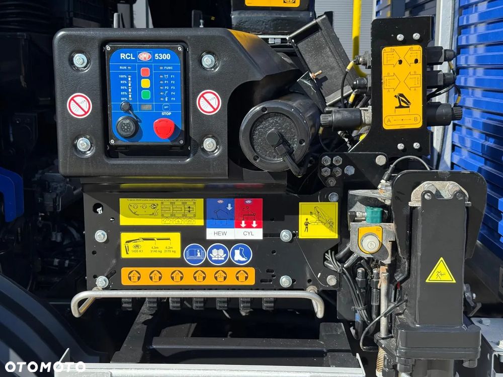 MAN TGM 15.250 skrzynia z żurawiem // E6 // Klimatyzacja / HMF 1420 K1 HDS dzwig kran crane budowlanka - 18