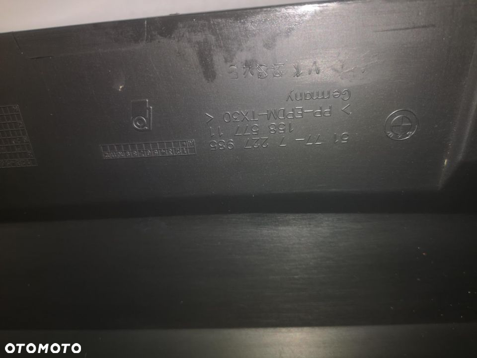 BMW E92 / E93 LIFT LEWA 09- LISTWA PROGOWA / NAKŁADKA PROGU NR AUKCJI PR/53 - 11