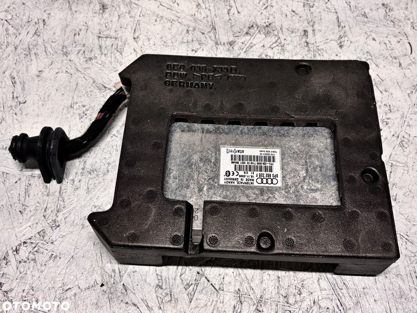 MODUŁ BLUETOOTH AUDI A4 B7 A3 8P 8P0862335F - 3