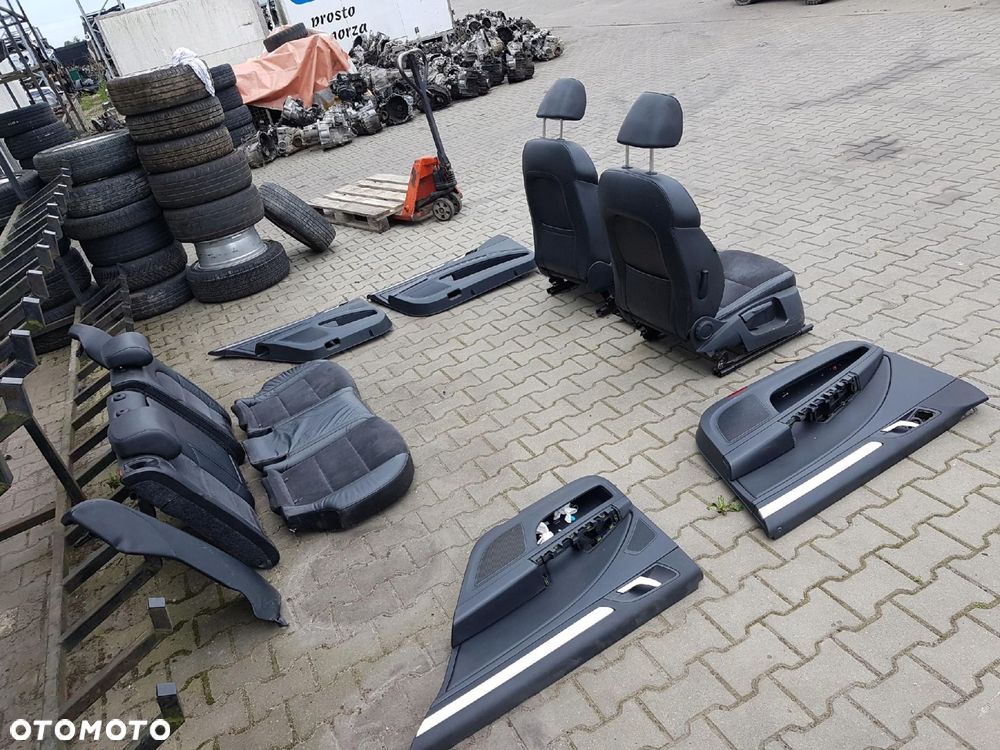 SKODA SUPERB II 08r- SEDAN FOTELE KANAPA ALCANTARA - 4