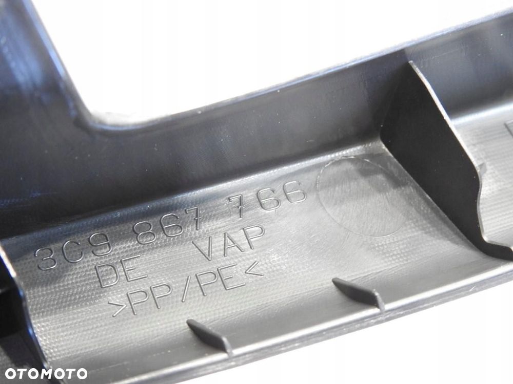 LISTWA OSŁONA SŁUPKA PROGU PRAWY TYŁ VW PASSAT B6 LIFT KOMBI 3C9867766 - 5