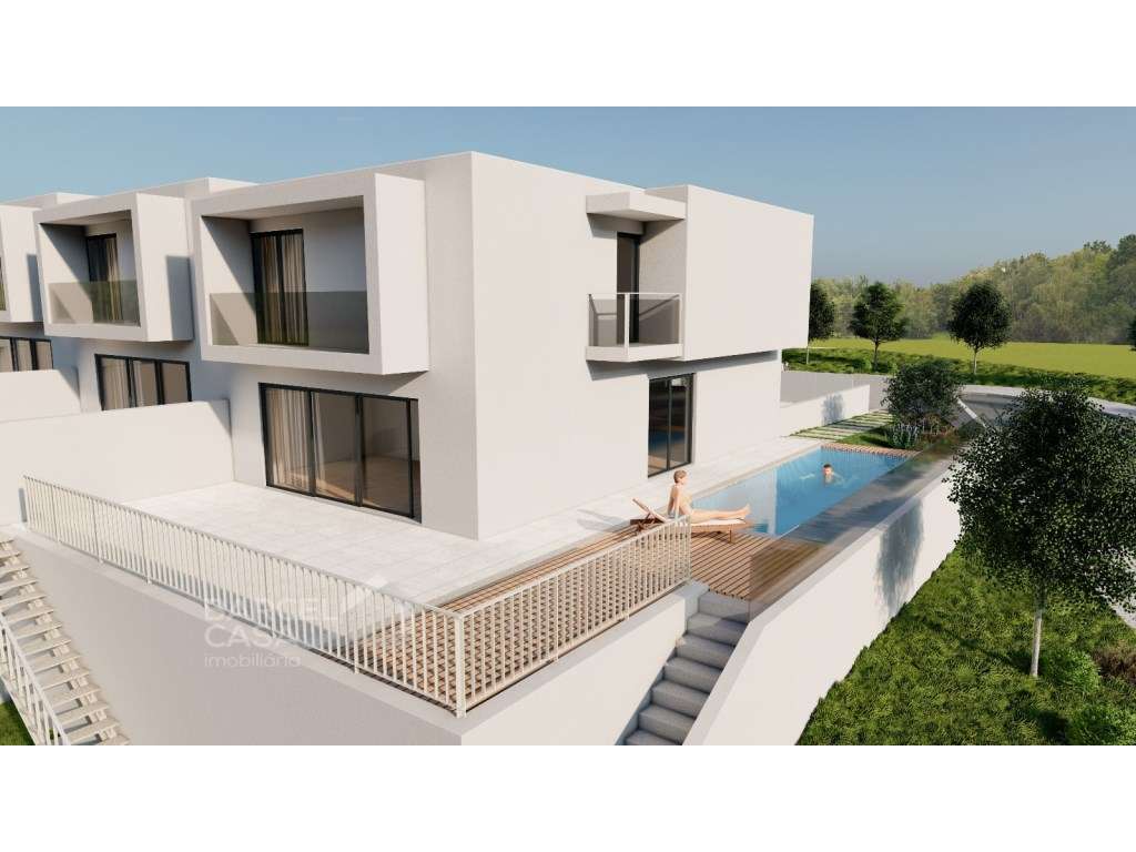 Moradia T3 de gaveto em construção em Rio Covo (Santa Eulália) - Ba... - Grande imagem: 5/6