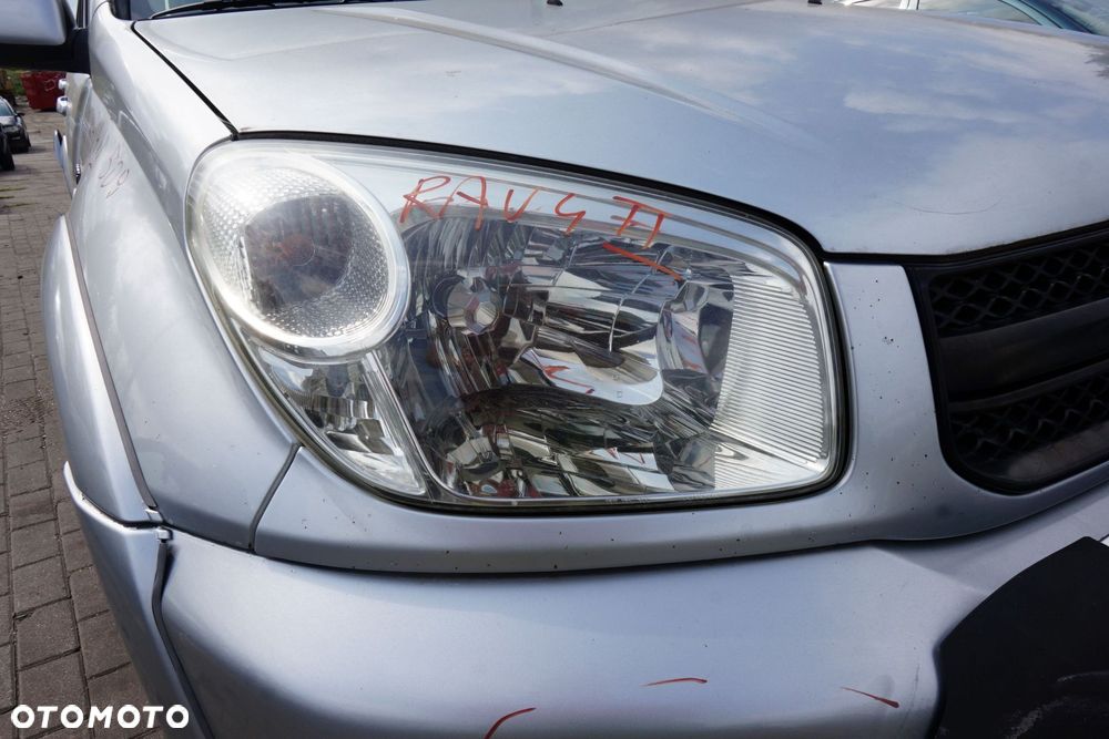 MASKA ZDERZAK BŁOTNIKI LAMPY RAV4 II LIFT 1D4  TOYOTA 2003-2005 SREBRNY PRZÓD KOMPLETNY - 19