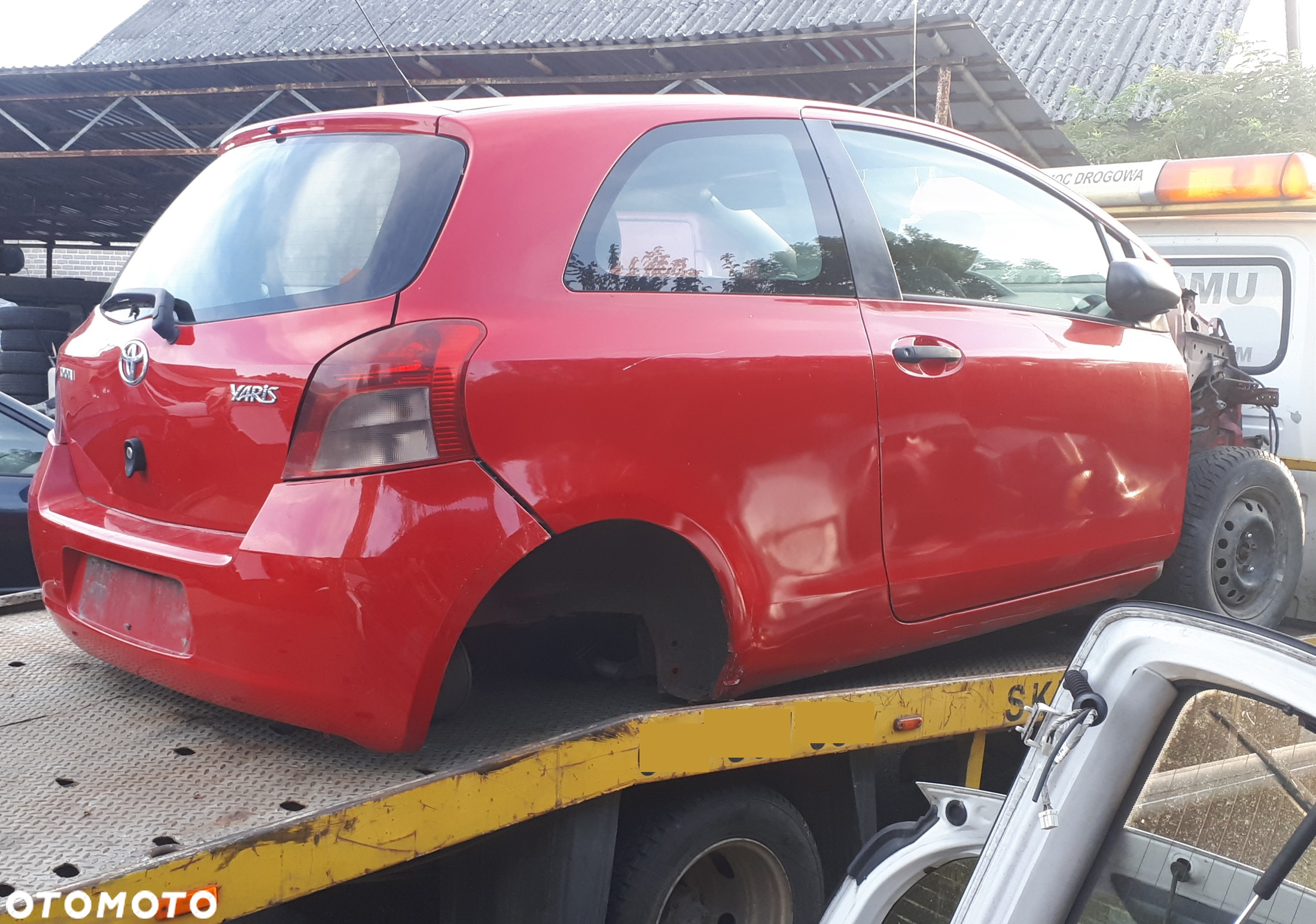 Toyota Yaris II drzwi szyby skrzynia zawieszenie koła - 7