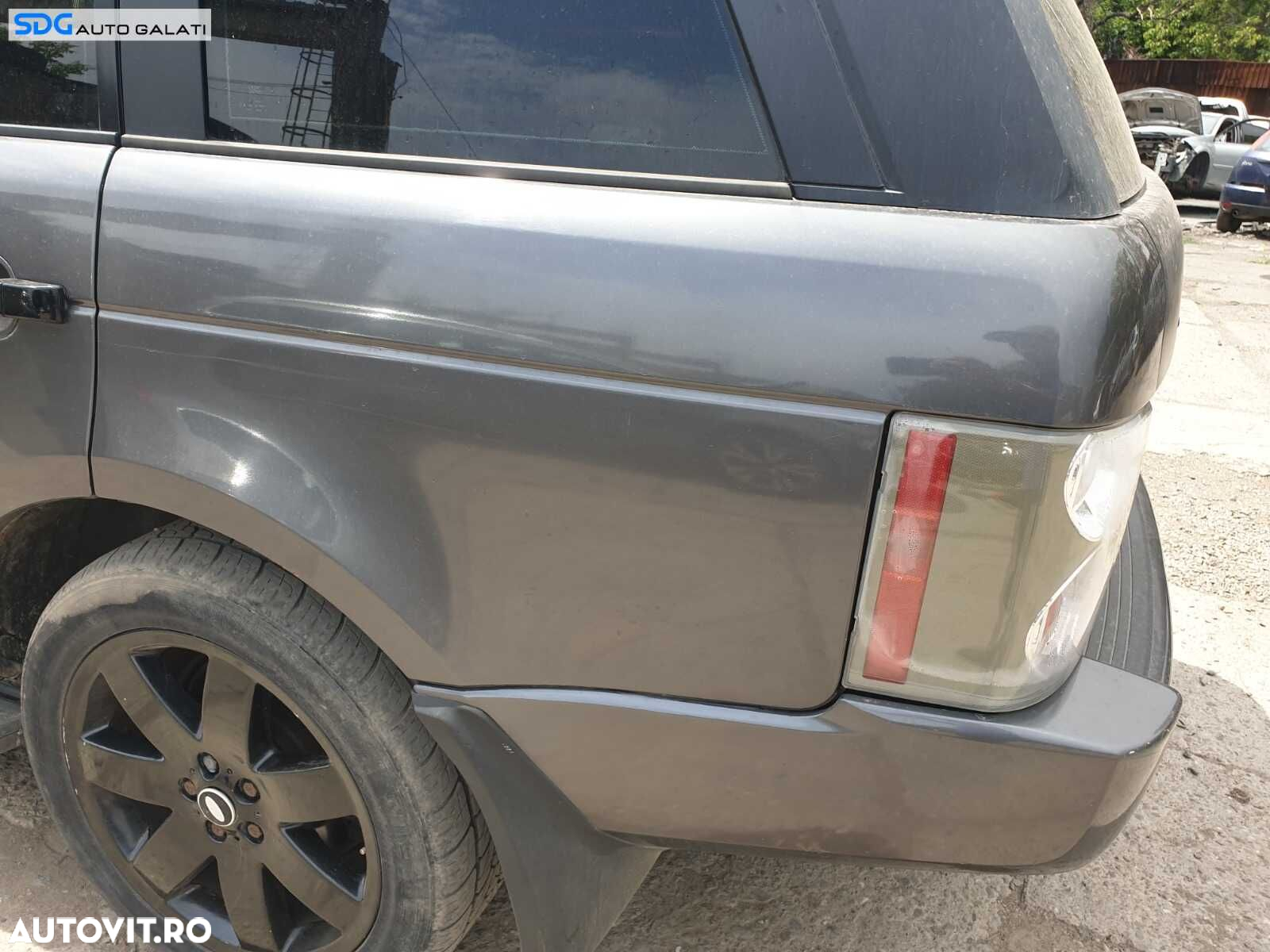 Aripa Caroserie Stanga Spate Land Rover Range Rover Vogue 2001 - 2009 Culoare 659/LAL Bonatti Grey Metallic [C7014] - 2