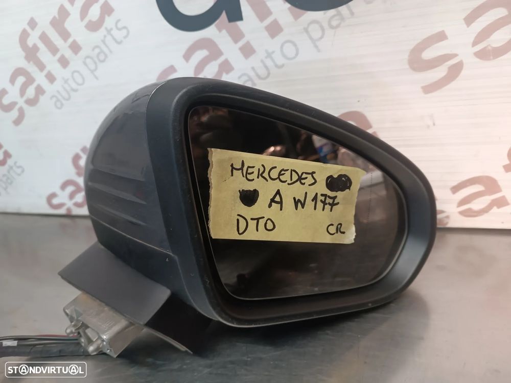 ESPELHO RETROVISOR MERCEDES-BENZ A-CLASS (W177) REF: A0998117400 A1778103401 - DIREITO - 2