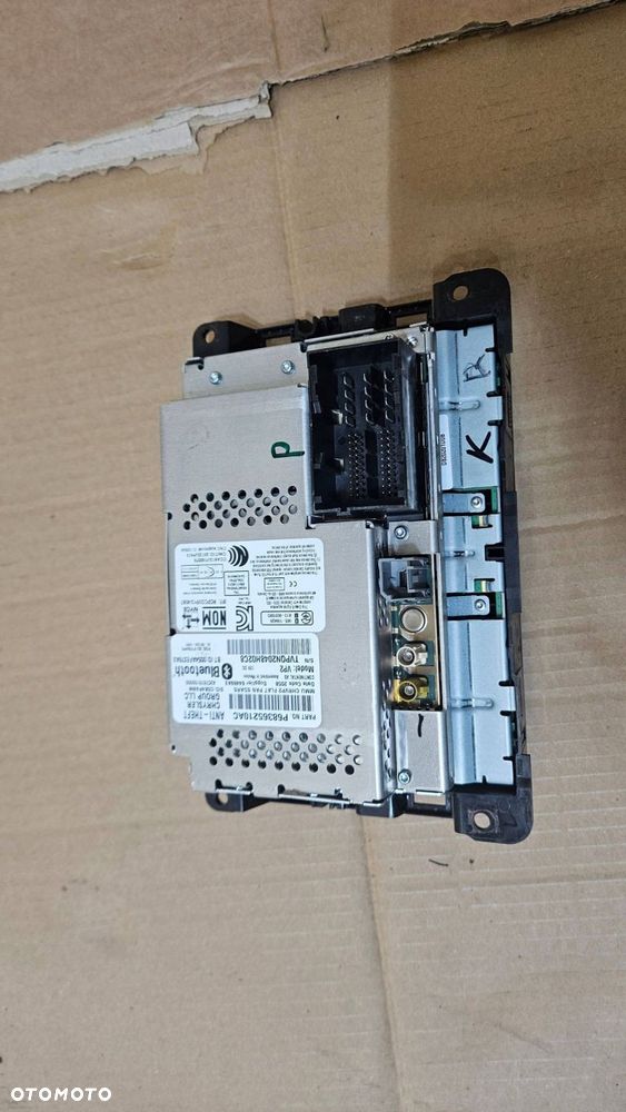 panel sterowania radio dodge ram 1500 68365210ac - 6