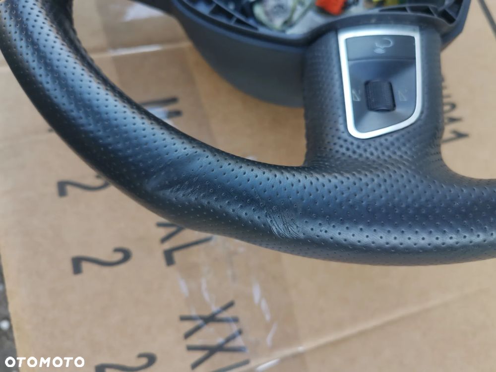 KIEROWNICA S-LINE ŁOPATKI  MULTIFUNKCJA AUDI A4 B8 8K0419091BC ŁADNA - 4