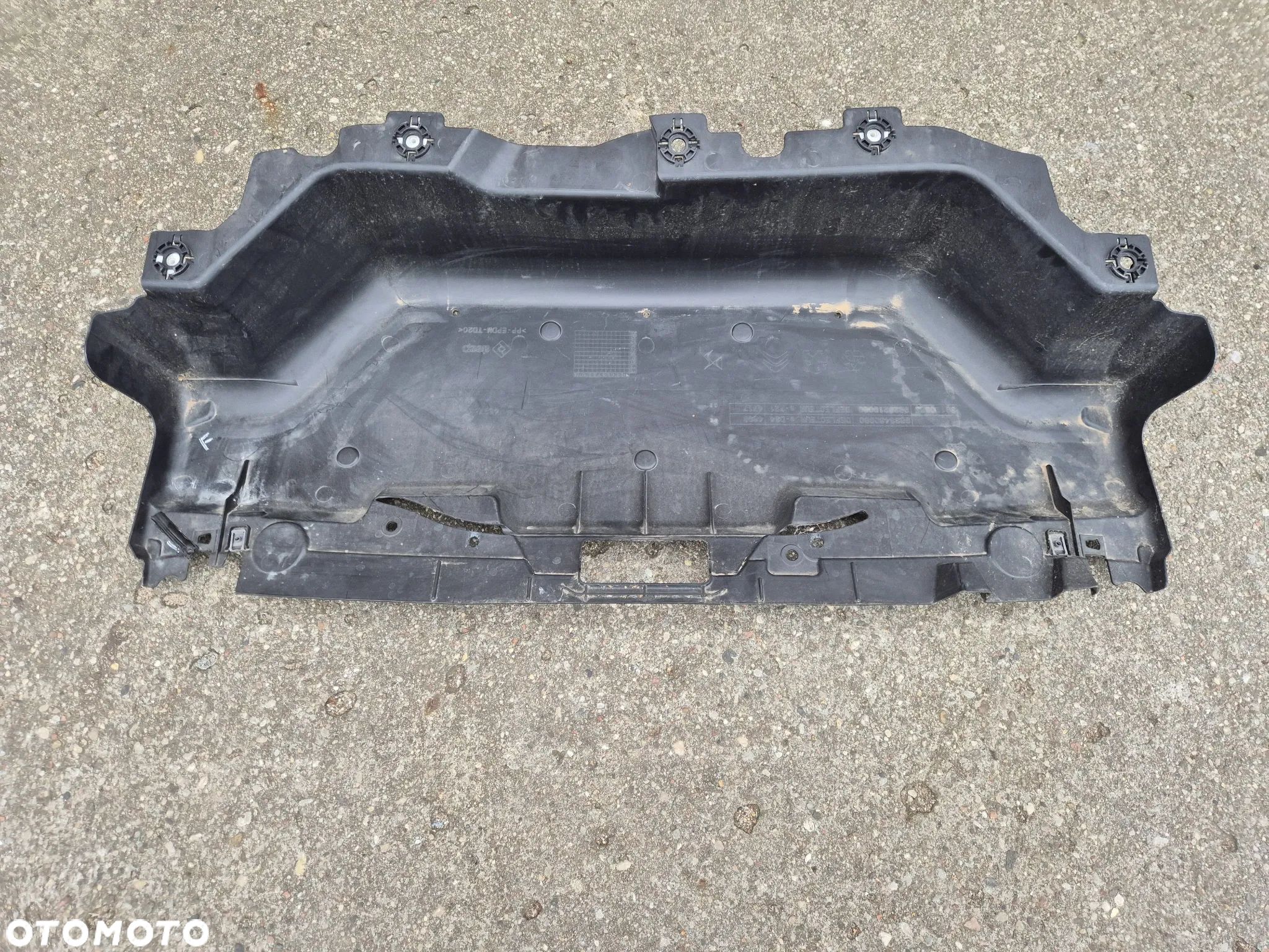 Opel E-Corsa F Peugeot E-208 II DS3 CrossBack osłona podwozia tylna płyta - 1