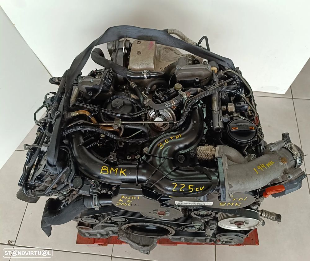 Motor Audi A6 3.0TDI V6 225cv BMK 3.0 TDI quattro caixa automatica ZF 6HP-19 GZW - 2
