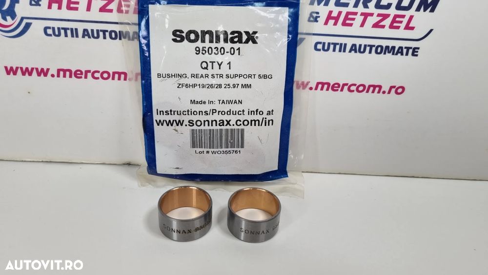 Bucsa Cuzinet Stator Pompa Ulei SONNAX 95030-01 25.97 mm / ZF6HP19 ZF6HP26 / AUDI A6 C6 QUATTRO / BMW E60 E90 / RANGE ROVER / 2005+ - 4