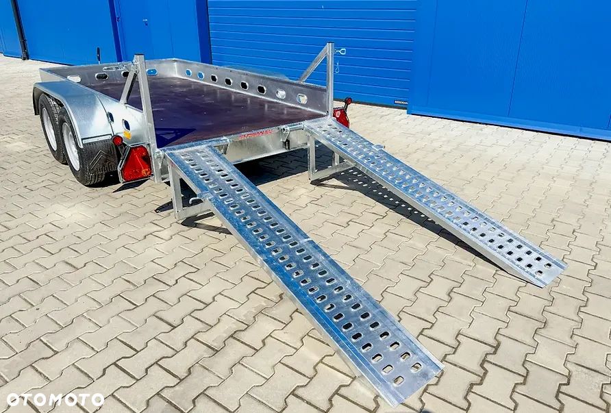 Rydwan do transportu mini koparki, - 4