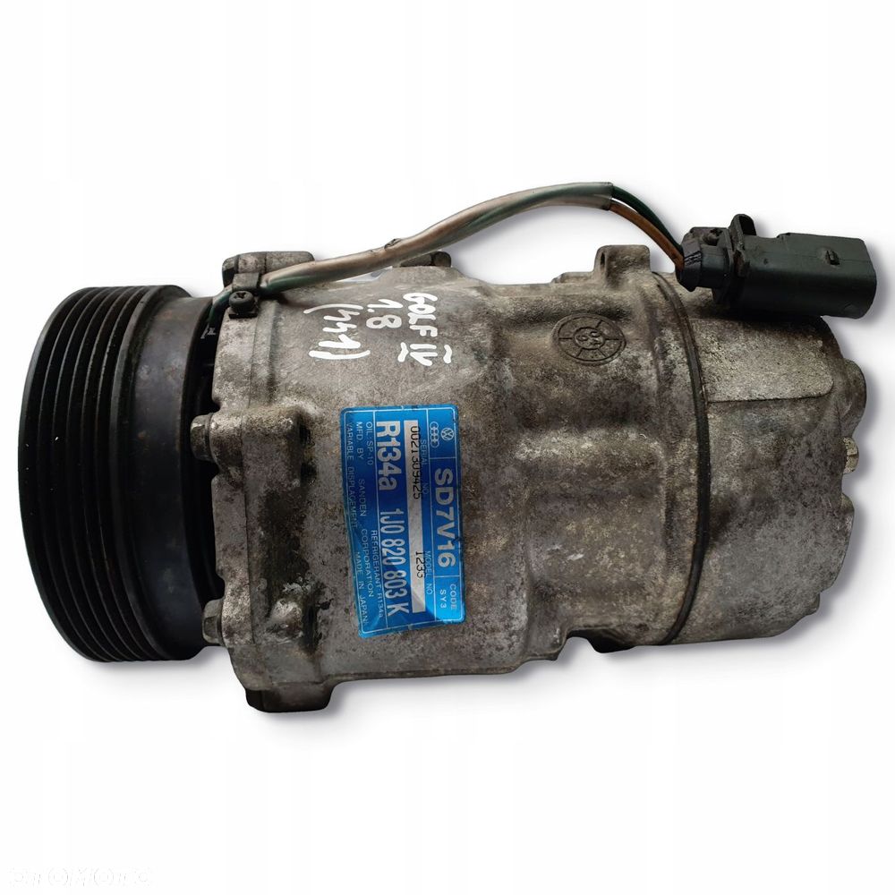 SPRĘŻARKA KLIMATYZACJI VW Golf IV Bora 1.9 TDI 1.8 T 1J0820803K SD7V16 - 2