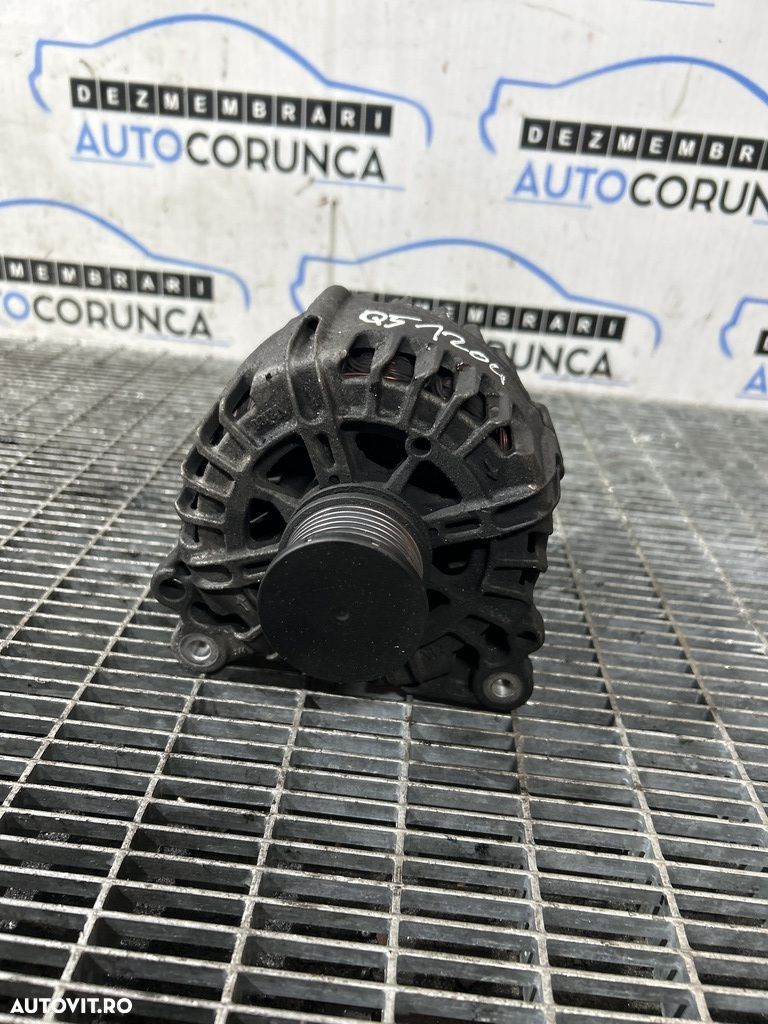 Alternator AUDI Q5 2.0 TDI 2008 - 2012 143CP 1968CC CJCA Euro5 (1204) Diesel 03G903016G - 1