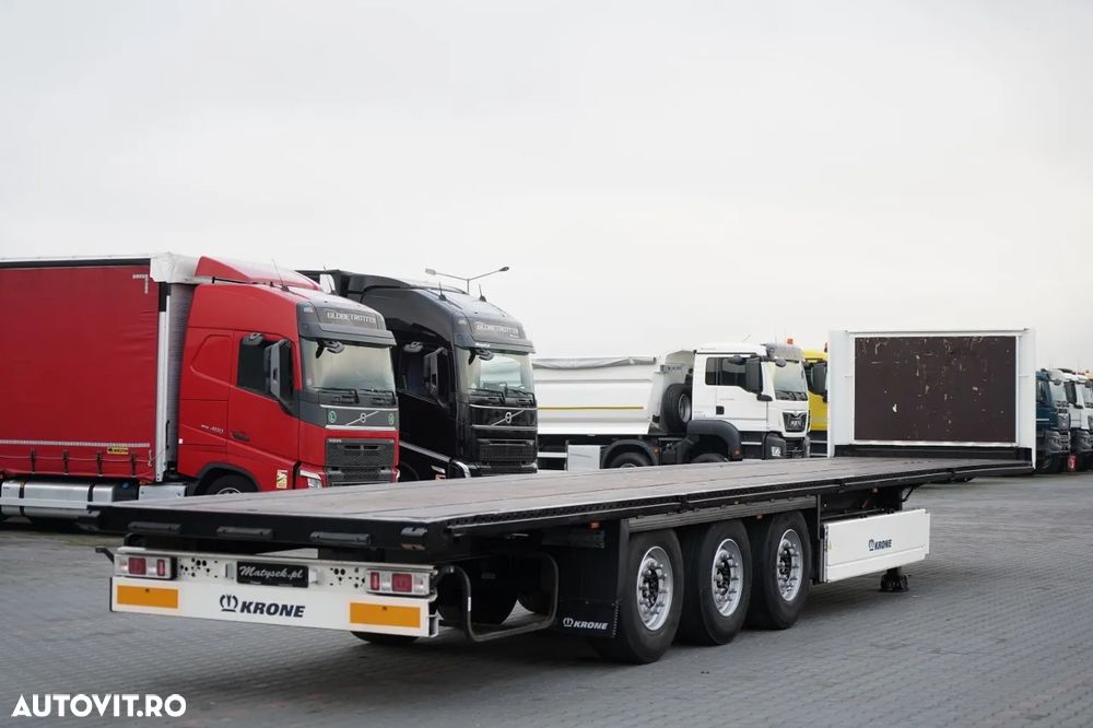 Krone REMOCATOR JOS + CÂRLIGE, CONTAINERE / CINGURI DE ÎNCĂRCARE / MEGA - 7