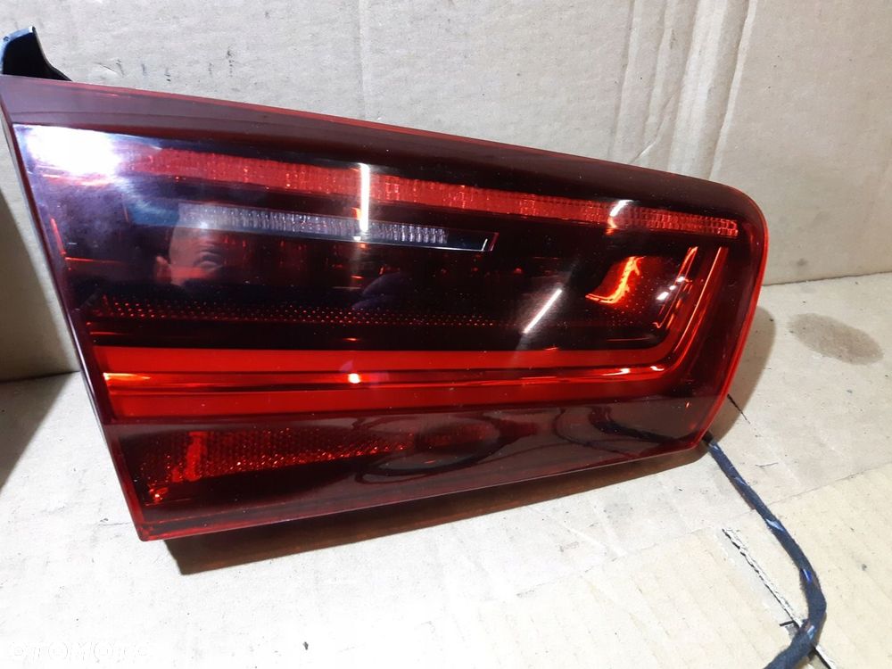 AUDI A6 C7 LIFT SEDAN LAMPY LAMPA LEWA PRAWA LED TYŁ KOMPLET CIEMNE - 15