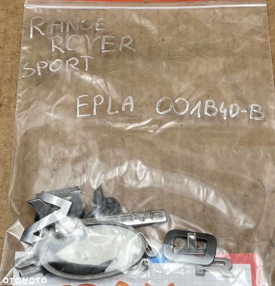 # LAND ROVER RANGE ROVER SPORT HSE SDV6 EBLEMATY KLAPY ZNACZEK NAPIS - 4