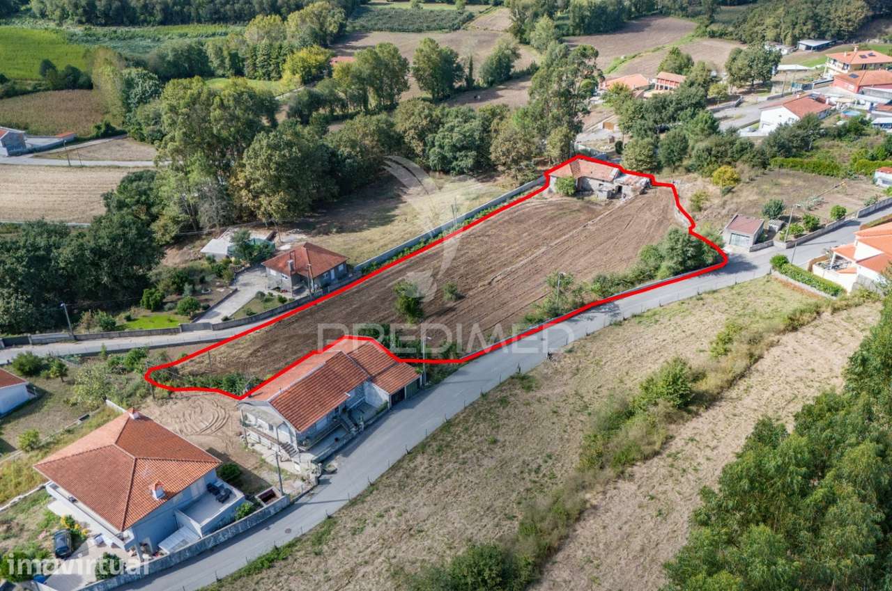 TERRENO PARA CONSTRUÇÃO COM CASA PARA RESTAURO (4330M2) - Grande imagem: 2/31