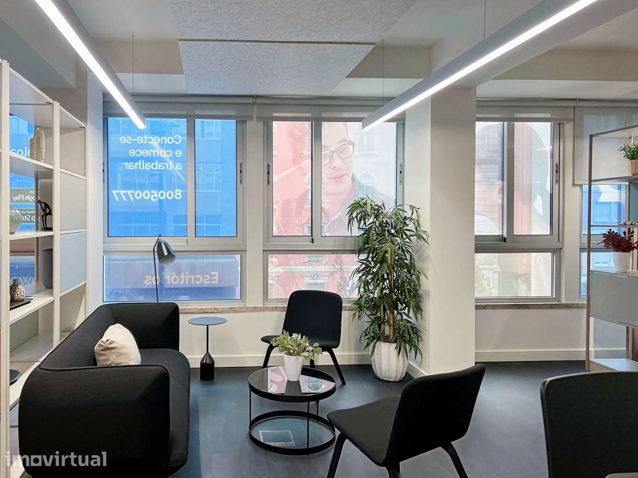 Escritórios privados para 10 pessoas em Lisbon, Braamcamp - Grande imagem: 5/10