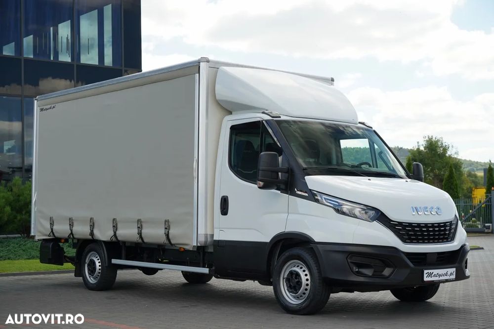 Iveco DAILY 35-180 / CONTAINER - CORTINĂ / AUTOMAT / DHOLLANDIA LIFT / GVWR: 3500 KG / 2021 - - 5