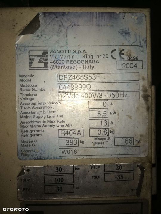 Obudowa osłona lewa agregatu Zanotti DFZ465 - 2