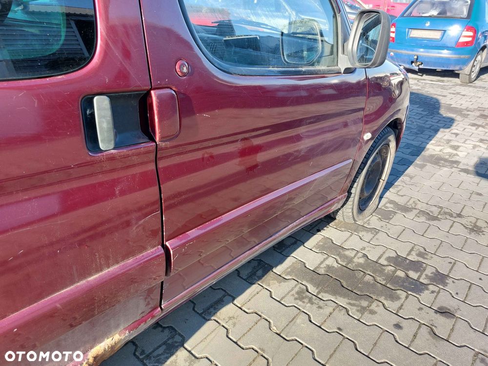 DRZWI KOMPLETNE MECHANIZM ZAMEK PRAWY PRZÓD CITROEN BERLINGO I 02-08r - 6