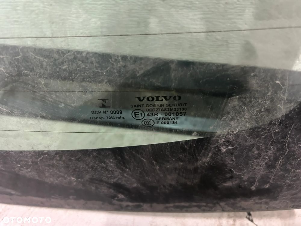 volvo s60 II 2013-2018 szyba tylna tył karoserii sedan - 2