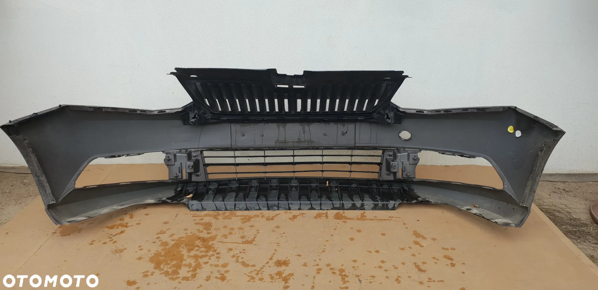 SKODA FABIA III 6V0 6V ZDERZAK PRZEDNI GRILL ATRAPA KRATKA ORYGINALNY 6V0807221 - 4