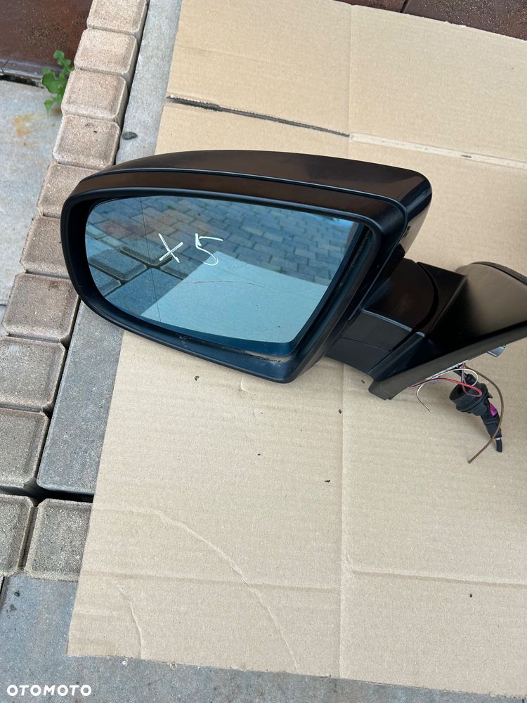 Bmw x5 e70 lusterko lewe kamera fotochromatyczne europa 3 pin + antena - 9
